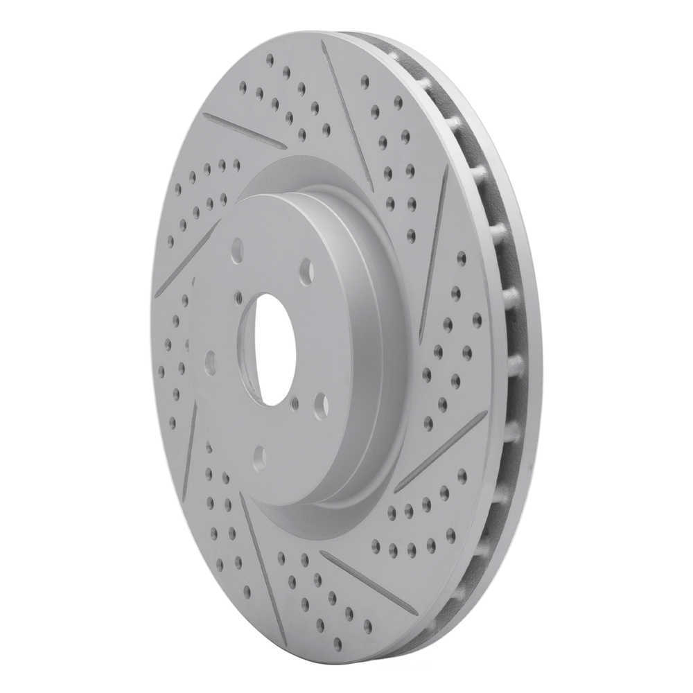 Dynamic Friction Company 830-13016R DFC Geoperformance Rotor - Drilled and Slotted