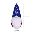 thumbnail image 4 of AZXY 4th of July Gnomes,Patriotic Decorations,Memorial Independence Day Party Decor for Home Table,Faceless Doll Decoration Gnome Elderly Cute Small Doll Holiday Ornament, 4 of 7