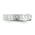 thumbnail image 4 of Primal Gold 14 Karat White Gold Adjustable Leaf Design Toe Ring, 4 of 7