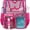 Rose Pink, variant on SANMADROLA Clear Backpack Heavy Duty Transparent Bookbag Teen Girlish Cute Bag Large Capacity See Through Backpacks Stadium Approved Daypack for Middle School College Sport/Travel, Pink Butterfly