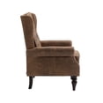 thumbnail image 6 of YANSHE Accent Chair With Arm, Modern Lounge Chair With Wood Frame, Comfy Leisure Chair With Removable Cushion For Living Room, Bedroom, Small Space﻿, 6 of 9