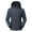 Gray#L, variant on Men's Outdoor Jacket Waterproof And Stain-Resistant Wind-Resistant Thermal Zipper Warm Jacket Detachable Cap Thicken Outwear with Drawstring Black L