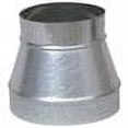 thumbnail image 2 of IMPERIAL GV1269 Stove Pipe Reducer, 9 x 6 in, 26 ga Thick Wall, Black, Galvanized, 2 of 2
