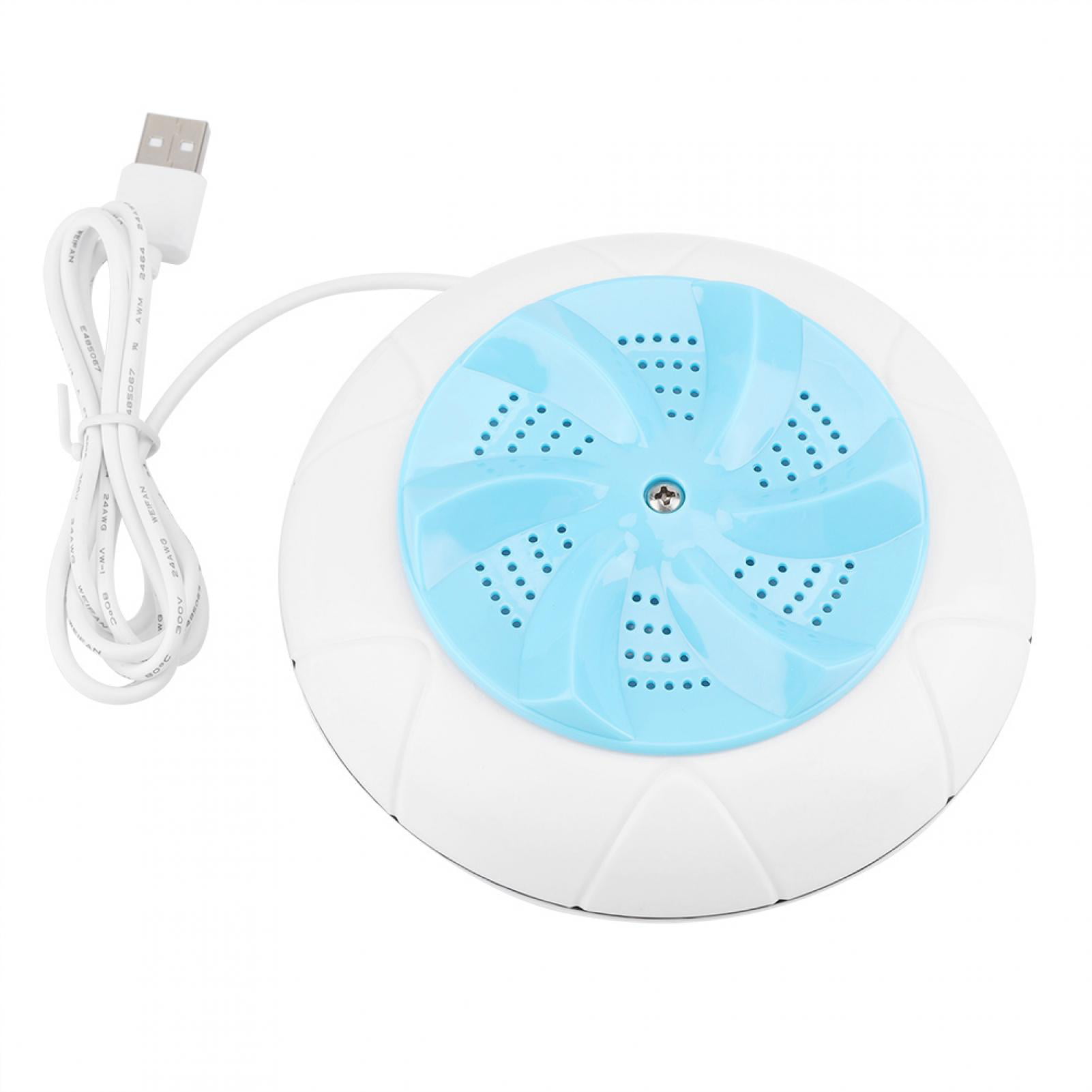 Mini USB Washing Machine Portable Rotating Ultrasonic Turbine Laundry Washer 