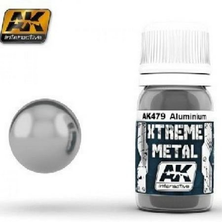 AK Interactive Xtreme Metal Aluminium Metallic Paint 30ml Bottle Model Kit Paint Car (Best Way To Paint Model Cars)