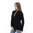 thumbnail image 5 of LVMA4520 - Nursing Maternity Hoodie / Sweatshirt Fall Winter Pregnant Breastfeed Casual Full Sleeve Daily Homewear, 5 of 41