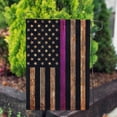 thumbnail image 5 of America Forever Thin Pink Line American Flag 12.5 x 18 Inch Double Sided Outdoor Yard Decorative Breast Cancer Awareness Garden Flag, Made in the USA, 5 of 5