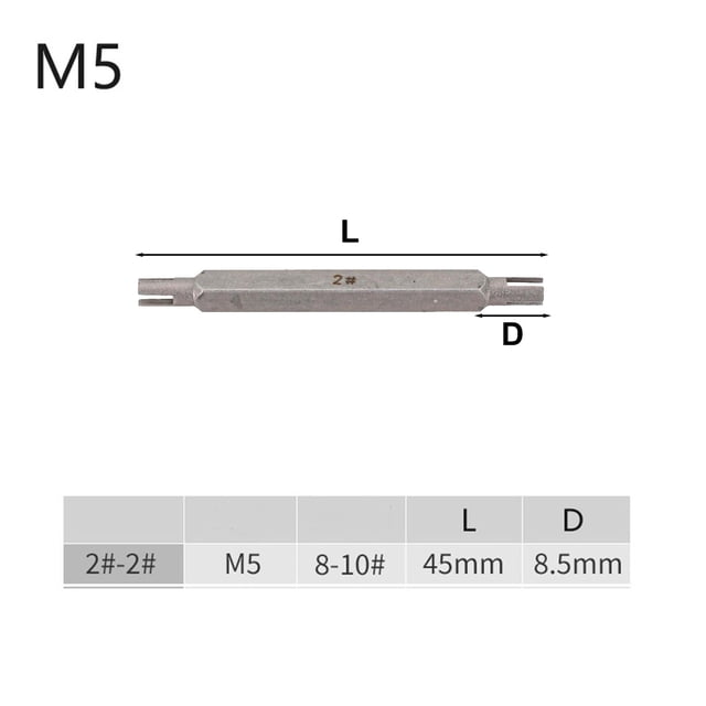 1Pc Broken Head Taps Set Hex Double Head Screw Tap Extractor-M22 2