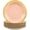 Pink Gold, variant on 50 PCS Sage Green Paper Plates 7 inch, Scalloped Paper Plates with Gold Foil Disposable Cake Dessert Plate Party Supplies for Birthday Baby Shower Weddings Decorations