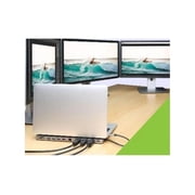 IOGEAR Dock Pro USB-C Triple HD Dock w/ PD 3.0, Silver, Silver