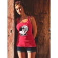 thumbnail image 2 of Baby Panda Cares Art Racerback Tank Women -Image by Shutterstock, Female x-Small, 2 of 4