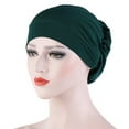 thumbnail image 2 of Manunclaims 1Pack/2Packs/4Packs Women Turban Hair Cover Knotted Night Sleep Cap Beanie Pre-Tied Bonnet Chemo Cap Hair Loss Hat, 2 of 6