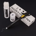 thumbnail image 4 of Heat Erasable Fabric Marker for Sewing,Sewing Chalk DIY Markers Pen for Quilting, Embroidery,Washable Erasable Replaceable Refill Marker Pen, Suitable for Cotton, Knitted Fabrics(1Pen+20Refills), 4 of 6