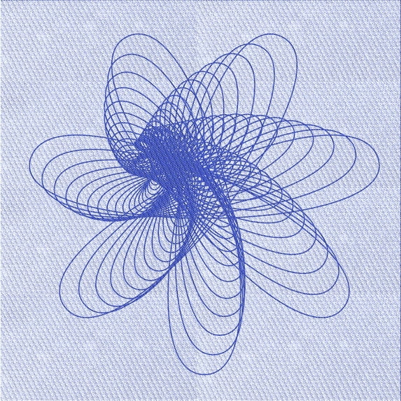 Ahgly Company Machine Washable Indoor Square Transitional Lavender Blue Area Rugs, 8' Square