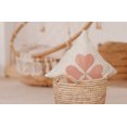 thumbnail image 4 of Simply Daisy 26 in x 26 in Modern/Contemporary Pink/White Floral St. Patrick's Day Polyester Throw Pillow, 4 of 5