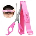 thumbnail image 1 of Hair Thinning Scissors Professional Hair Bang Scissors with Fringe Cut Comb Clip, 1 of 7