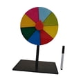 thumbnail image 3 of Elodie Table Prize Turntable Tabletop Fortune Wheel for Pub Teaching Activity Props 8 Grids, 3 of 8