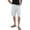 White, variant on XRAY Jeans Mens Canvas Flat-Front Cargo Shorts