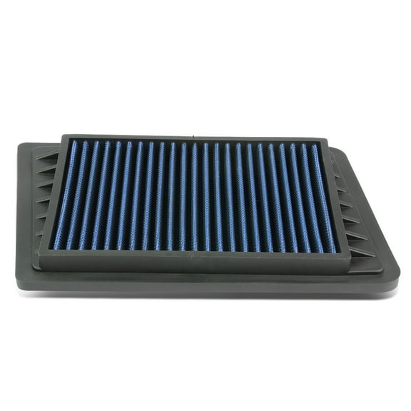 DNA Motoring AFPN-015-BL Jeep Wrangler / Liberty 2.4L Reusable & Washable Replacement High Flow Drop-in Air Filter (Blue)