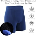 thumbnail image 6 of Men's Underpants,Boxer Briefs, Nylon Sports Briefs, Two Pack,Black/Navy,S/M, 6 of 7