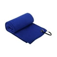 thumbnail image 3 of Toalla de golf cómoda con toalla limpia de pelota de golf accesorios de golf carabinores Azul, 3 of 8