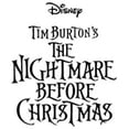 thumbnail image 2 of Girl's The Nightmare Before Christmas Black Pocket Logo  Graphic Tee White Large, 2 of 4
