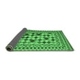 thumbnail image 2 of Ahgly Company Indoor Rectangle Abstract Emerald Green Contemporary Area Rugs, 8' x 12', 2 of 4
