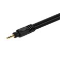 thumbnail image 2 of Monoprice Premium 6' Gold Plated 3.5mm Stereo Male to Male 22AWG Cable Black 105577, 2 of 2