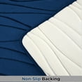 thumbnail image 4 of Yafa Home Fashion Blue Memory Foam Bath Rug Set, 17" x 32" + 20" x 20", Non-Slip (2 Count), 4 of 6