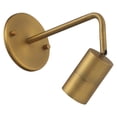 thumbnail image 4 of Access Lighting 1 Light LED Wall Or Ceiling Spotlight in Antique Brushed Brass Color, 4 of 15