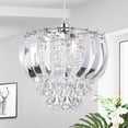 thumbnail image 2 of Warehouse of Tiffany Elfman 1-Light Crystal Hanging Pendant, 2 of 4