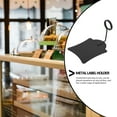 thumbnail image 2 of LEORX Sign Clip Price Tag Clips Metal Black Holding Price Tags Retail Stores, 2 of 7