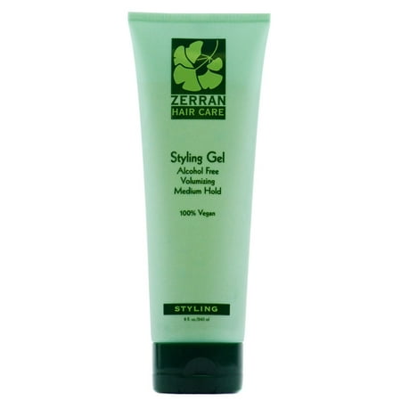 - Zerran Styling Gel - Alcohol Free Volumizing Medium Hold (Size : 8 oz)