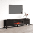 thumbnail image 2 of Rustico BL-01 Fireplace TV Stand, 2 of 5