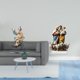 thumbnail image 2 of Colección de figuras de payasos y decoración de escritorio acrílica 2D. Adorno único para la mesa, o la vitrina. Ideal como regalo navideño, 2 of 8