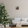 thumbnail image 2 of Stupell Industries Happy Camper At Christmas Holiday Painting Black Framed Art Print Wall Art, 12 x 12, 2 of 9