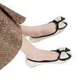 thumbnail image 3 of YLYL Women's Ballet Flat Shoes Bowknot Round Toe Fashion Wedding Flats, 3 of 9