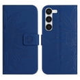 thumbnail image 2 of for Samsung Galaxy S23 Plus Wallet Case, Flip Case PU Leather Soft TPU Embossed Folio Magnetic Adjustable Kickstand Crossbody Strap Cover Card Slots Fall Prevention Case for S23 Plus, Darkblue, 2 of 11