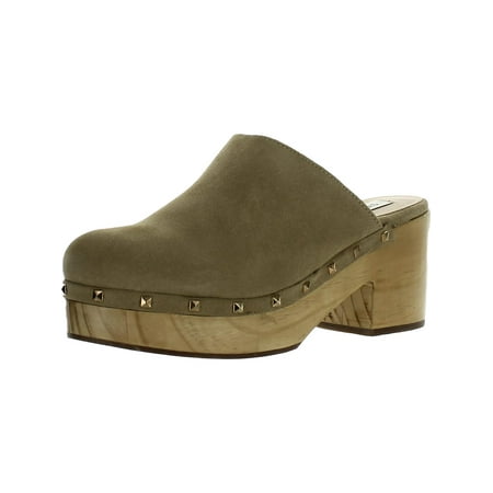 

Steve Madden Womens Brooklyn-1 Leather Studded Clogs