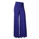 thumbnail image 1 of Qarigey Pantalones Pantalones de yoga de cintura alta Pantalones de mujer de pierna ancha Pantalones deportivos Ropa alta Prendas para la parte inferior del cuerpo Azul XXL, 1 of 3