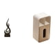 thumbnail image 1 of Dispensador De Pañuelos Con Escultura De Llama Moderna De Resina. Estatua Abstracta De Fuego. Soporte Para Servilletas. Adorno Decorativo Para Sala De Estar U Oficina., 1 of 8