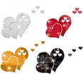 thumbnail image 1 of Espejo En Forma De Corazón Pegatinas De Pared Espejo Extraíble Pegatinas De Pared Para La Decoración De La Habitación Del Hogar 4Pcs 3D Eigraketly HA035447-00, 1 of 6