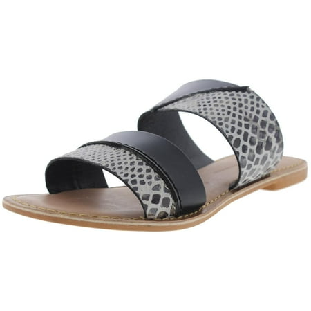 bc sandals footwear spot printed flat womens leather walmart