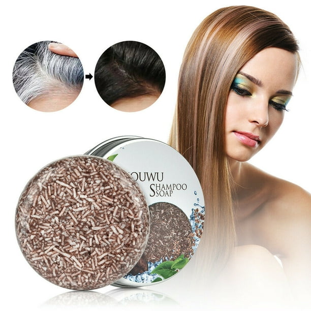 Hair Darkening Shampoo Bar - 100% Natural Conditioner and Repair Care