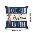 thumbnail image 3 of Aihimol independence Day Pillow 11th of July Patriotic Pillow Memorial Day indoor Outdoor Cushion Case for Home Bedroom Decor, 3 of 7