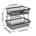 thumbnail image 3 of SIfdSeng Sturdy Fruit Rack Countertop Organizer Kitchen Food Pantry Display Storage, 3 of 4