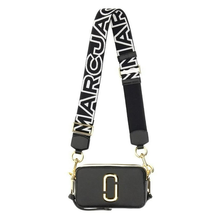 Marc Jacobs, Womens The Snapshot Crossbody Bag, Black Multi