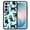 Black White Tuxedo Cat Playful Postures On Teal, variant on WIRESTER Shockproof Soft Rubber Cover Case for Samsung Galaxy S26+ / S26 Plus 6.7" 2026, Orange Tabby Cat Funny Playful Postures