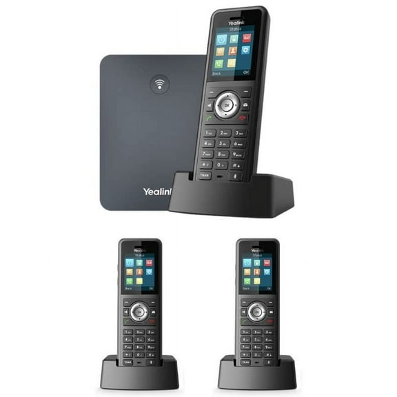 Yealink IP Phone W79P Bundle of W70B Base and W59R handset 2-Unit W59R Handset (W79P 2 x W59R)