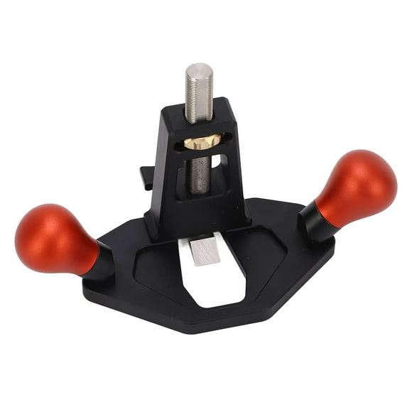 Woodworking Router Plane, Anodic Oxidation Treatment Aluminum Alloy Stainless Steel Brass Hand Router Trimming Planer Trim Edge for Crafts Production